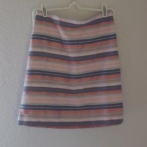 Loft Striped skirt